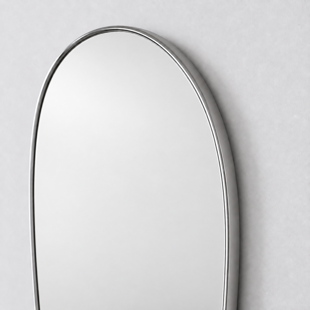 Solene Mirror | Chrome Silver by Interior Moderna - view 4
