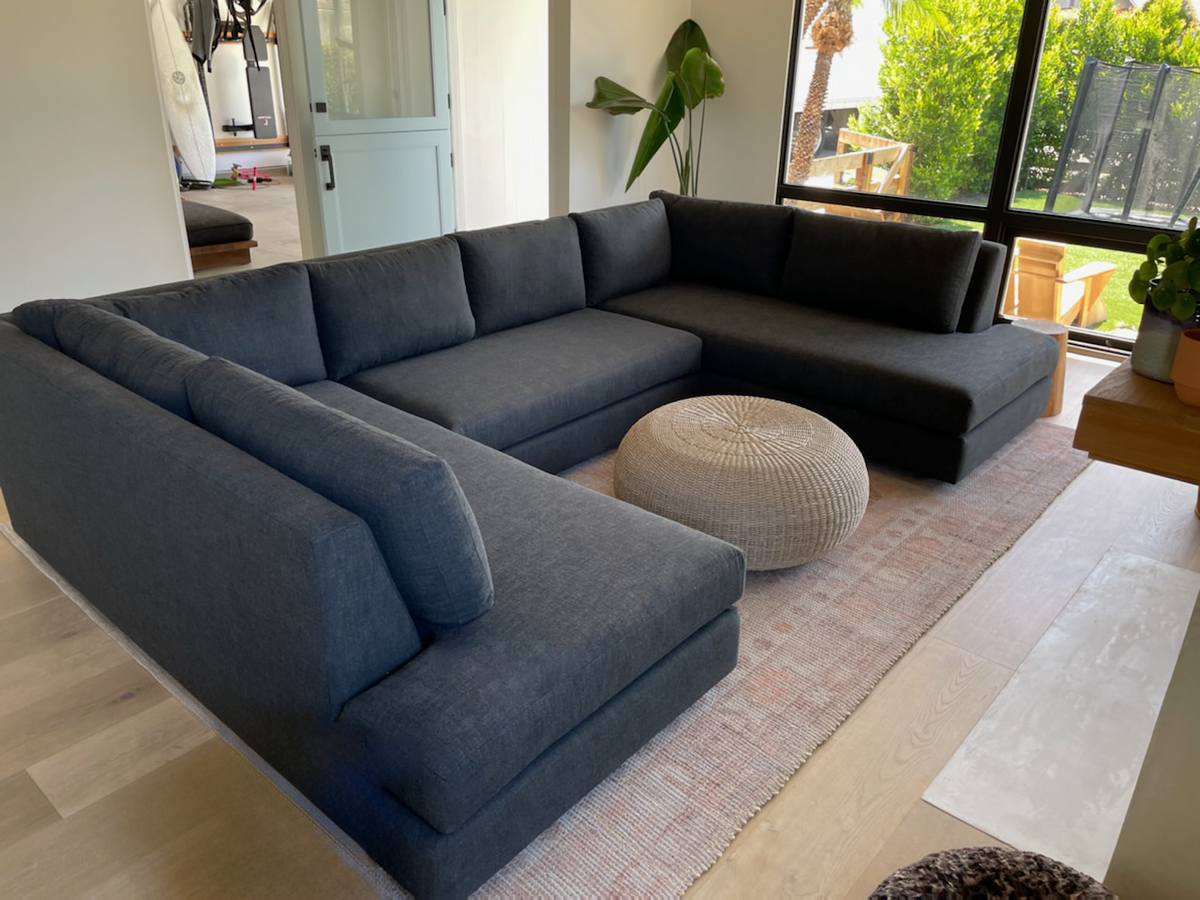 Modern Studio custom sofa or sectional customer installation
