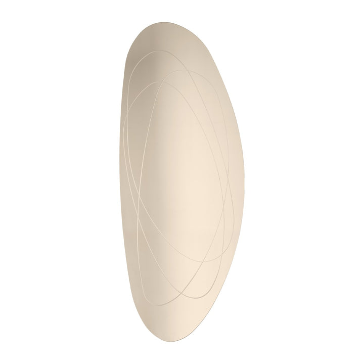 Inciso Wall Mirror by Connubia, white background