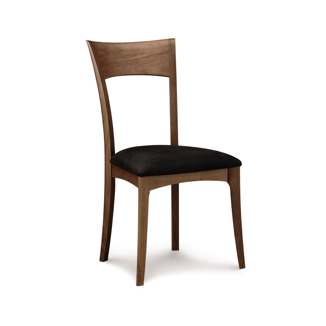 Ingrid side chair in natural walnut