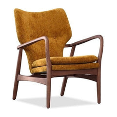 INGRID Lounge Chair in Mona Gold Mobital