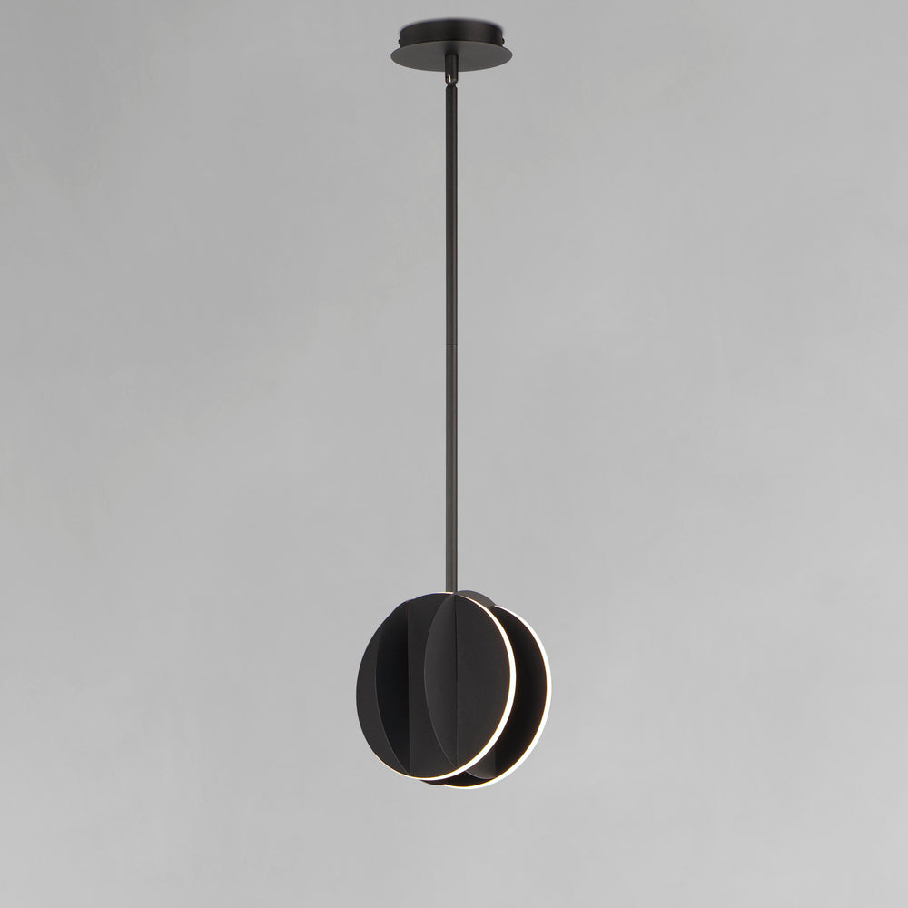 Interval LED Mini Sphere Pendant by ET2 Lighting, styled view 1
