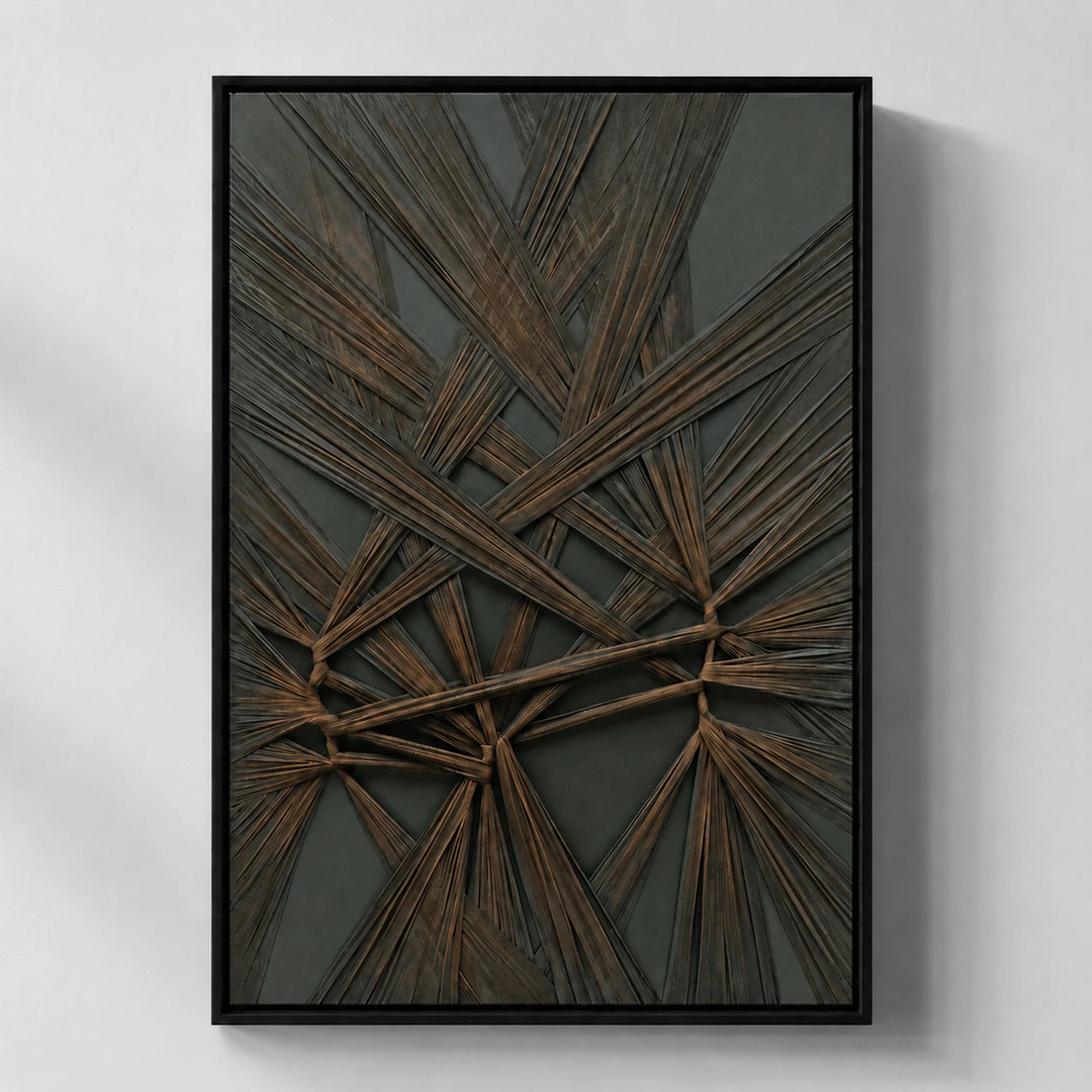 Interwoven Chaos | Black by Interior Moderna