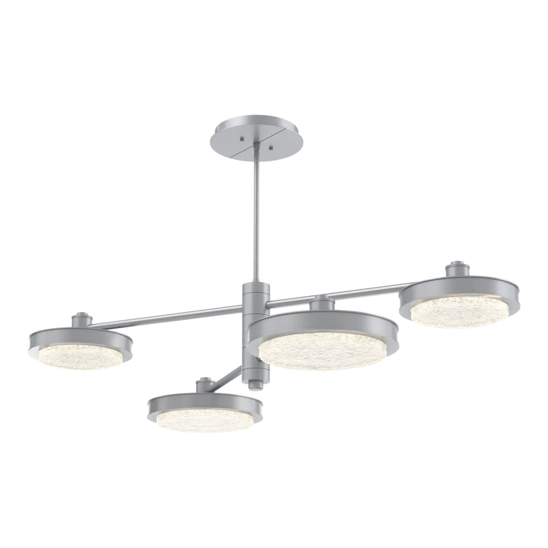 Iris Mobile Chandelier by Hammerton Studio – 4 Lights in Classic Silver