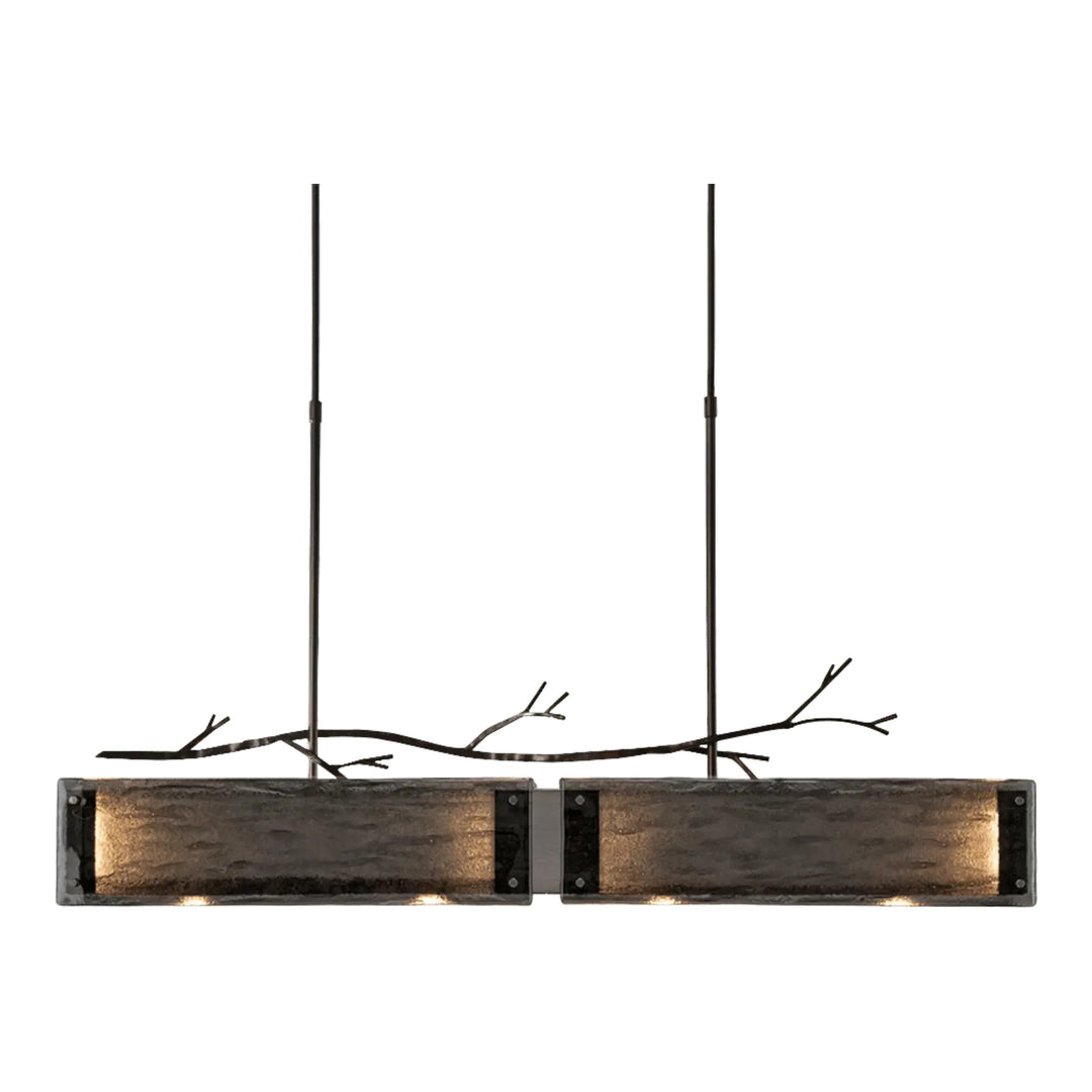 Ironwood Linear Chandelier by Hammerton Studio