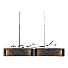 Ironwood Linear Chandelier by Hammerton Studio
