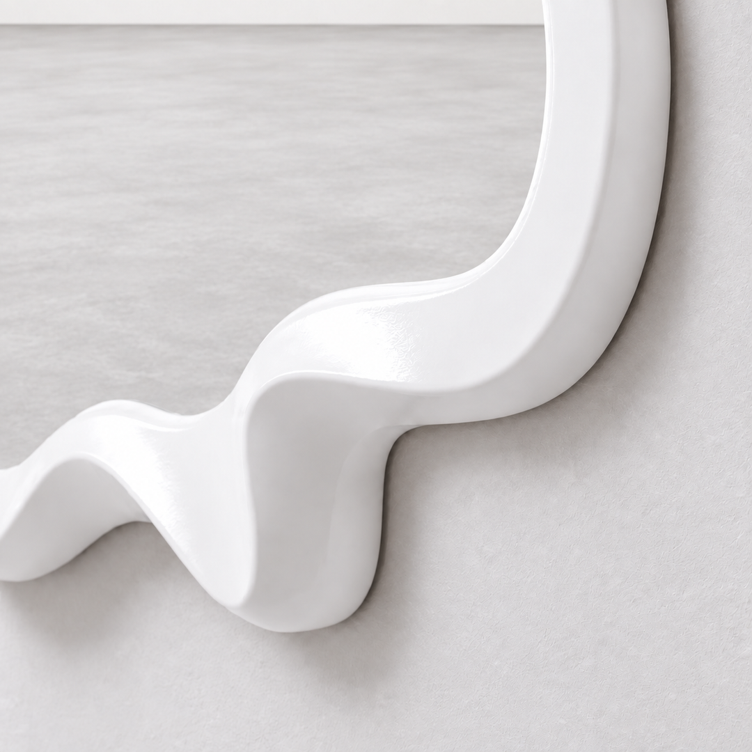 Irregular Wave Mirror by Interior Moderna - view 6
