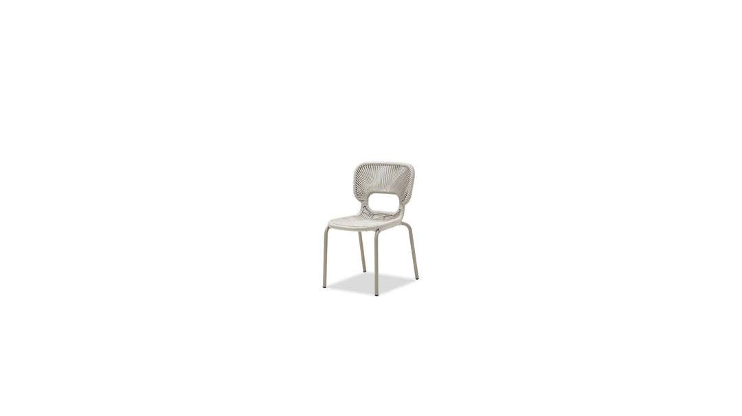 ISCHIA Indoor/Outdoor  Dining Chair in Taupe