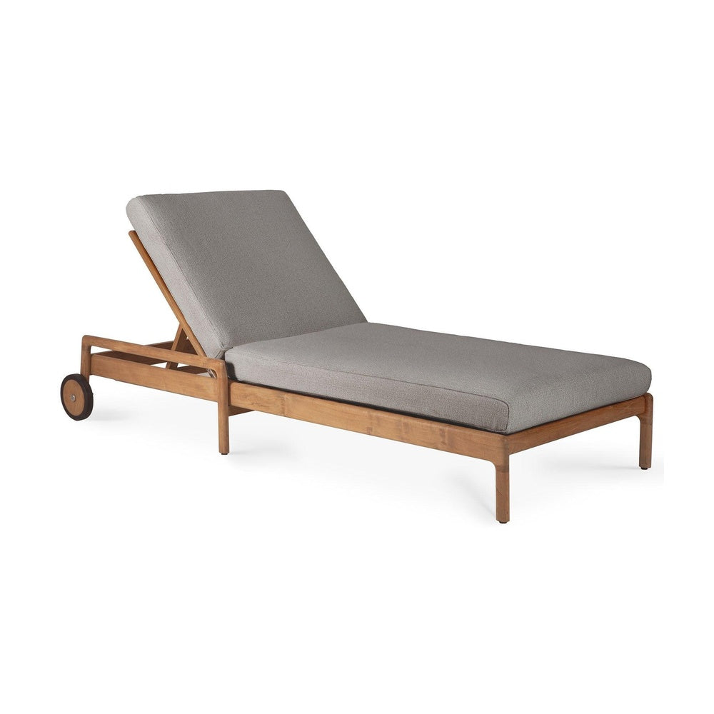 Jack Outdoor Adjustable Lounger by Ethnicraft — full product view