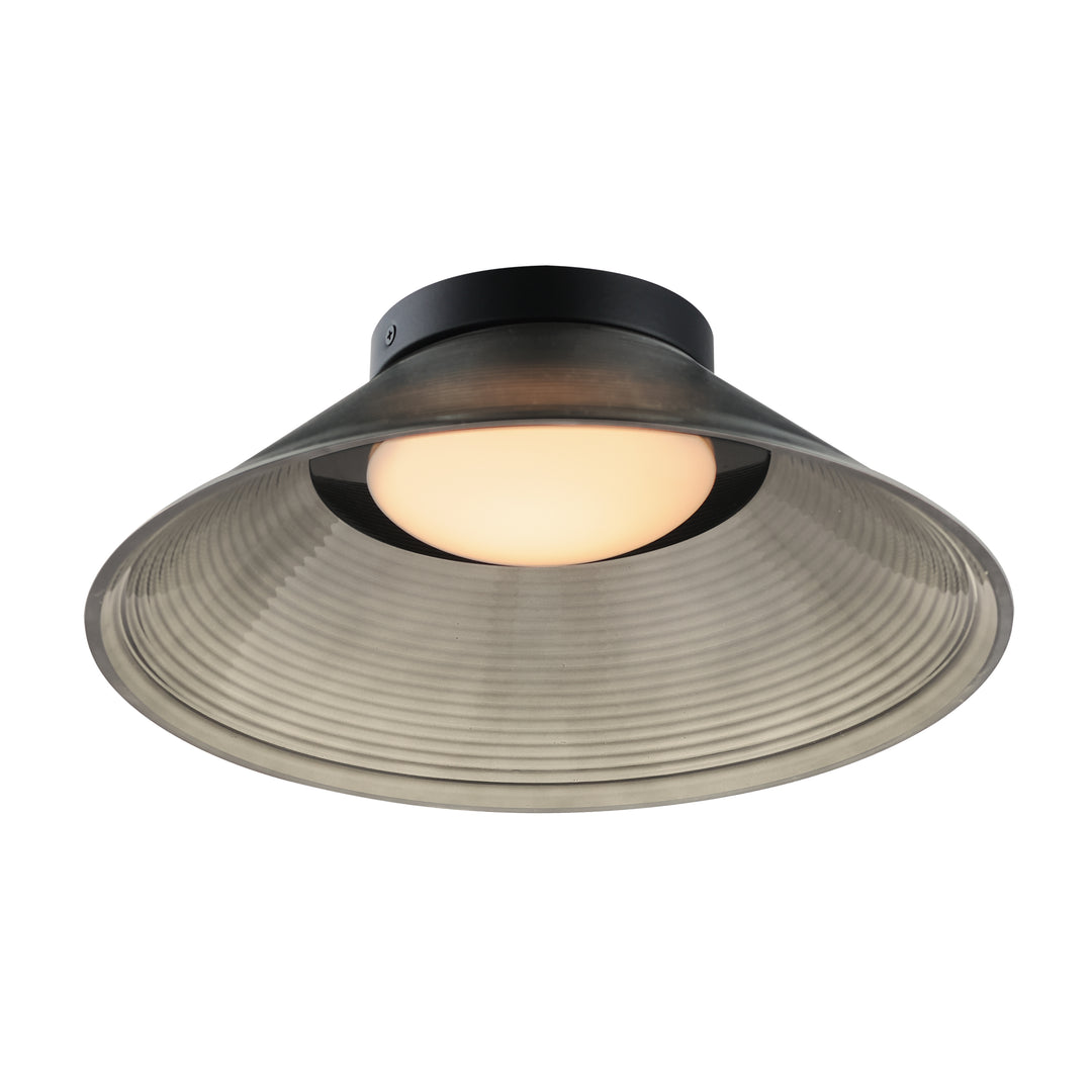 Jensen 12" Wall Sconce by ET2 Lighting in Black finish