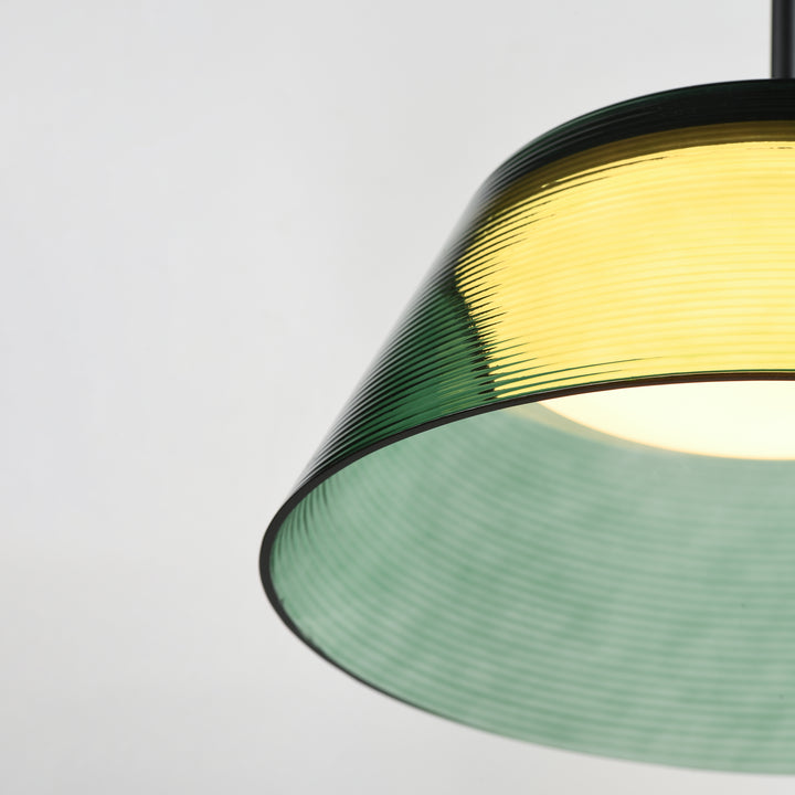 Jensen 18" LED Pendant by ET2 Lighting, styled view 4