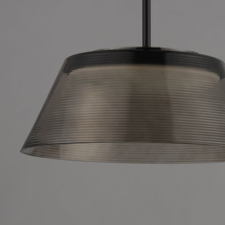 Jensen 18" LED Pendant by ET2 Lighting, styled view 6