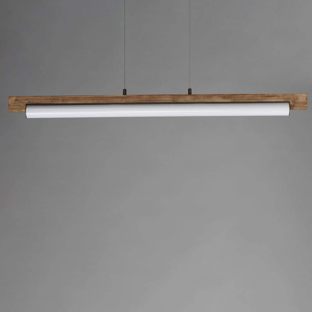 Joist 45" LED Horizontal Pendant by ET2 Lighting, styled view 1