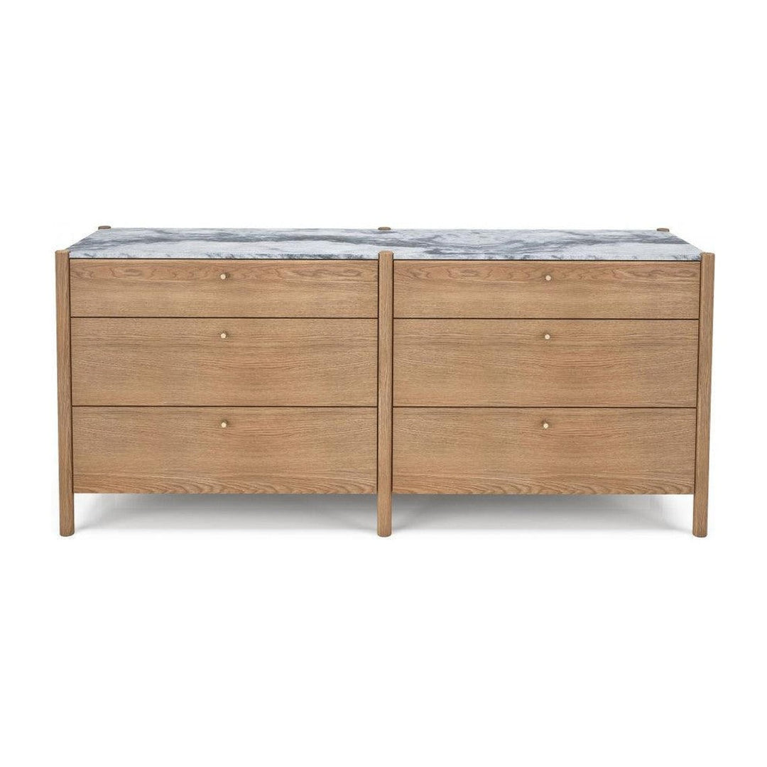 Jules 6 Drawer Dresser Huppe