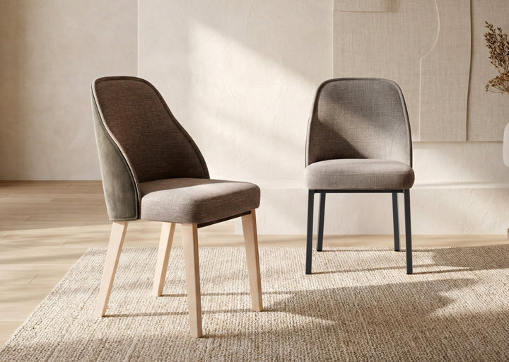 June Dining Chair in a contemporary dining room