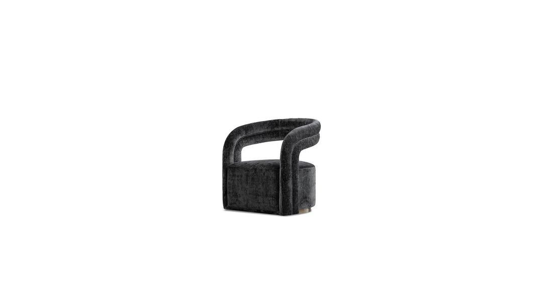 JUNIPER Lounge Chair  Black