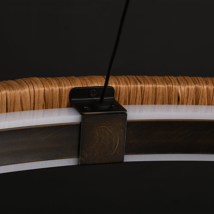 Kaia 36" Pendant - 5CCT by ET2 Lighting, styled view 7