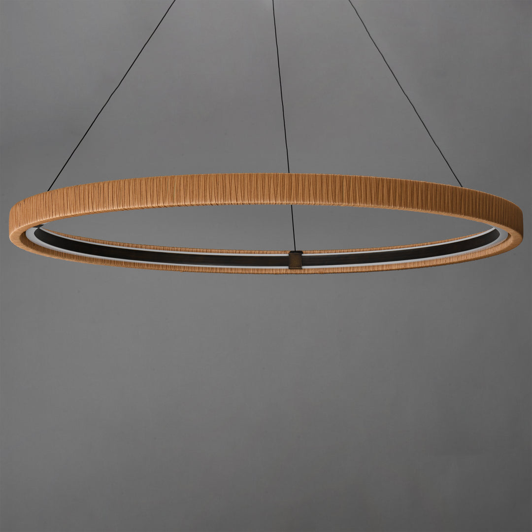 Kaia 48" Pendant - 5CCT by ET2 Lighting, styled view 7