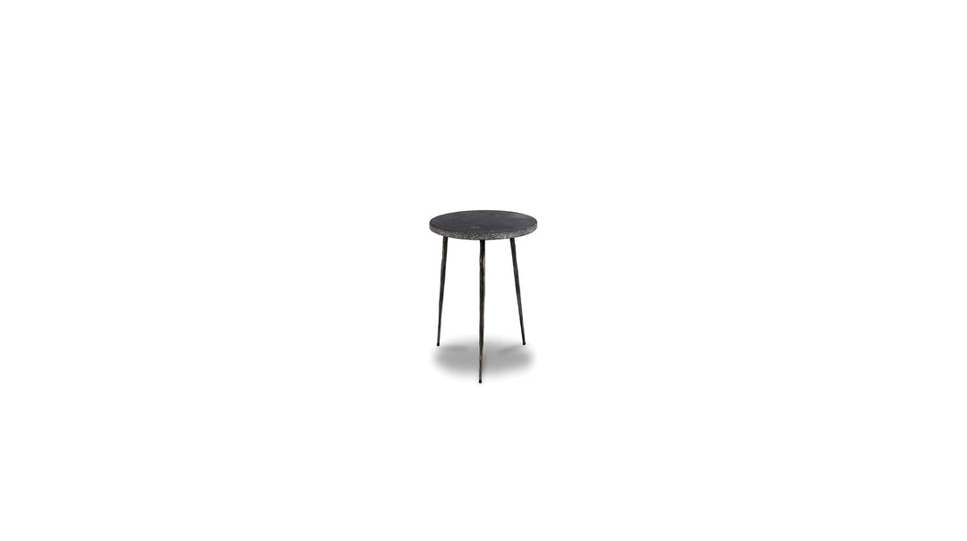 KAII END table in Black Marble by Mobital product view