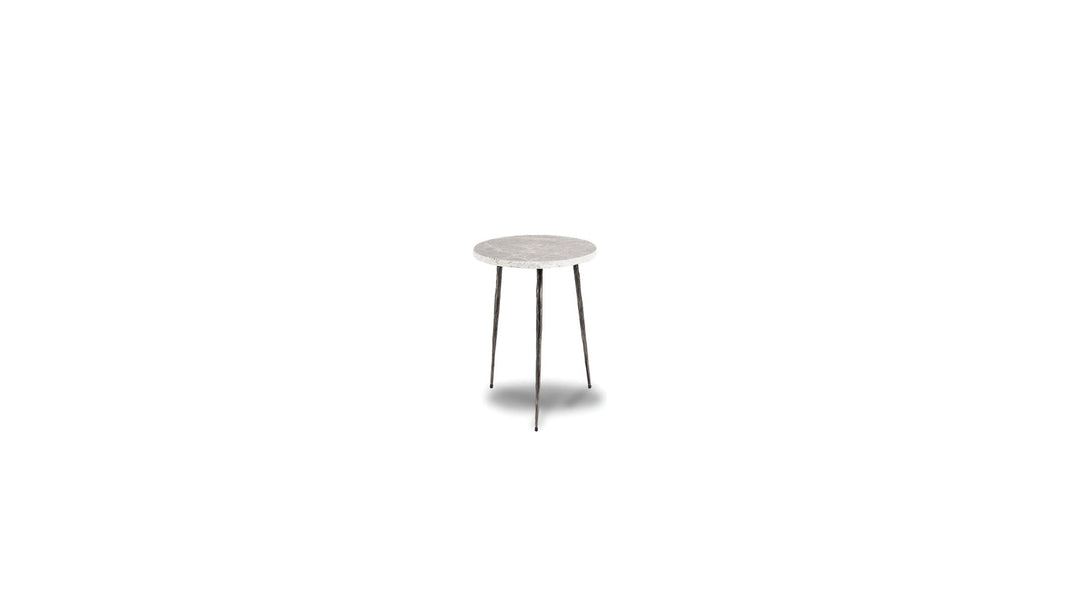 KAII END table in Grey Marble by Mobital product view