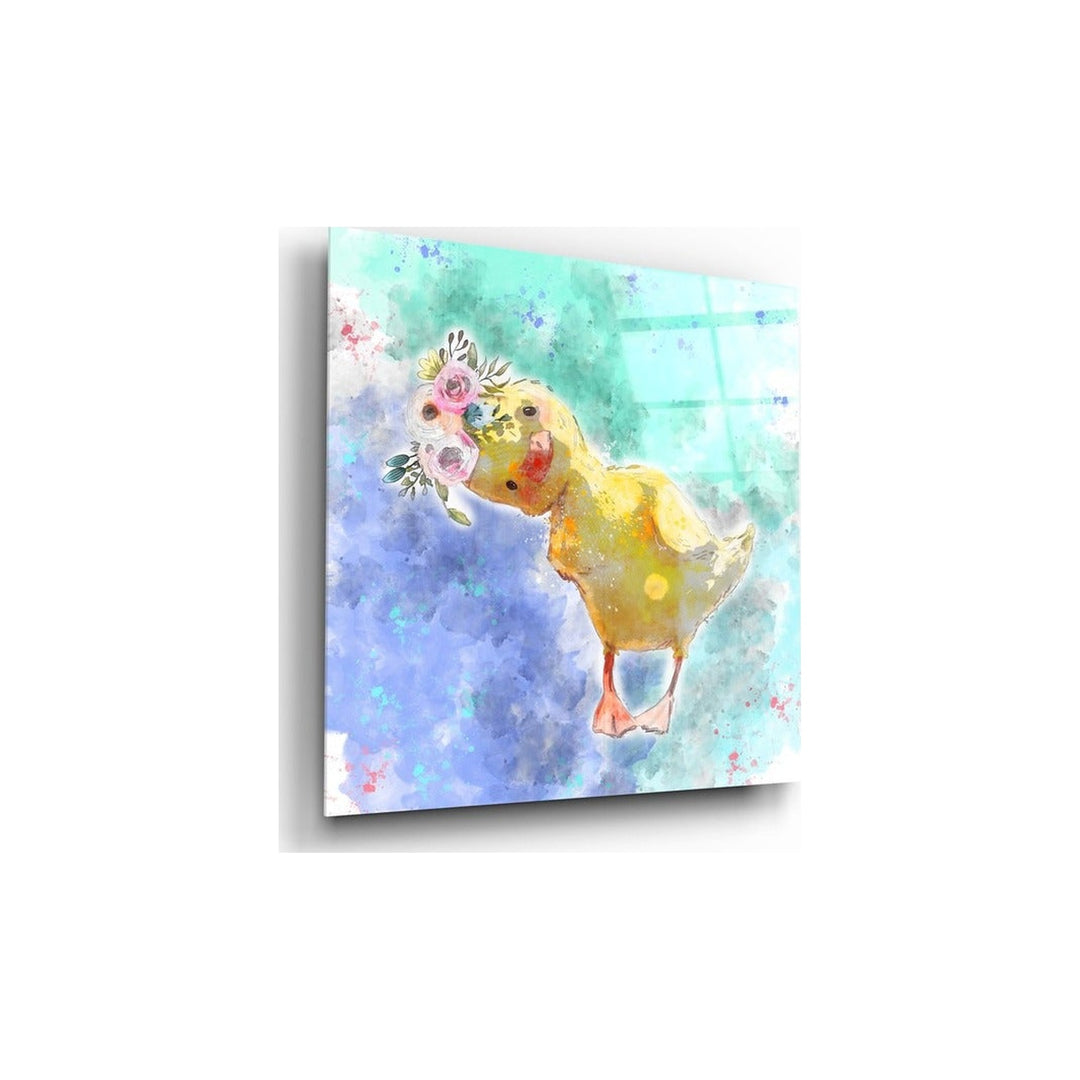 Duckling Glass Wall Art Insigne