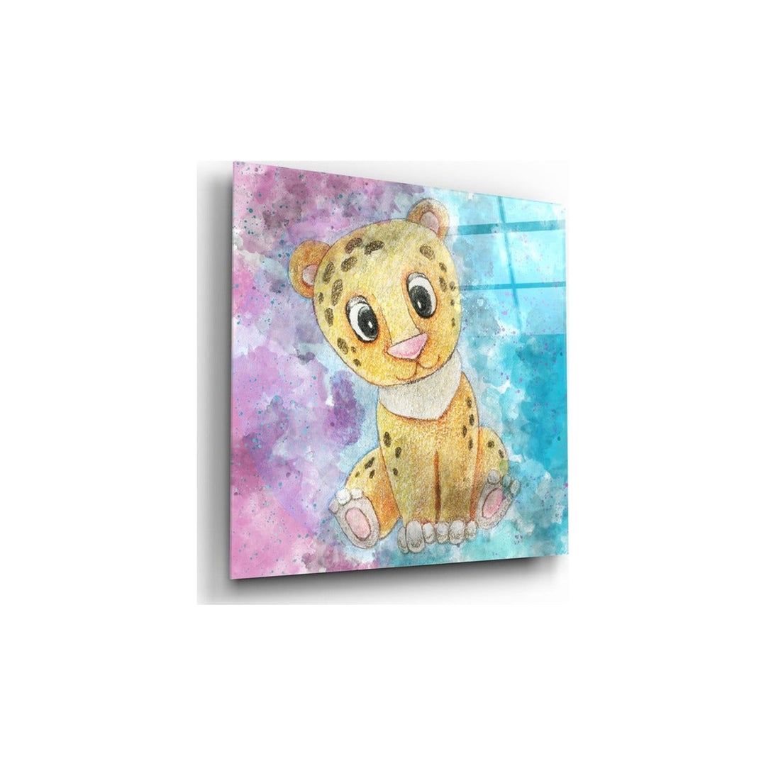 Tiger Glass Wall Art Insigne