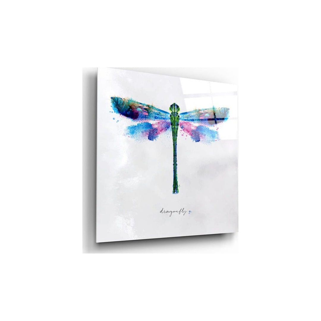 Dragonfly Glass Wall Art Insigne
