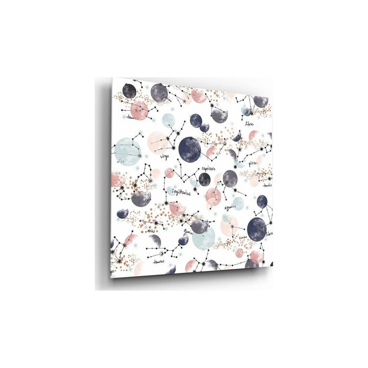 Planets Glass Wall Art Insigne
