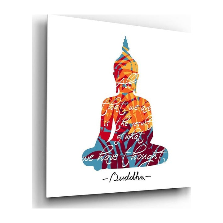 Buddha Glass Wall Art Insigne