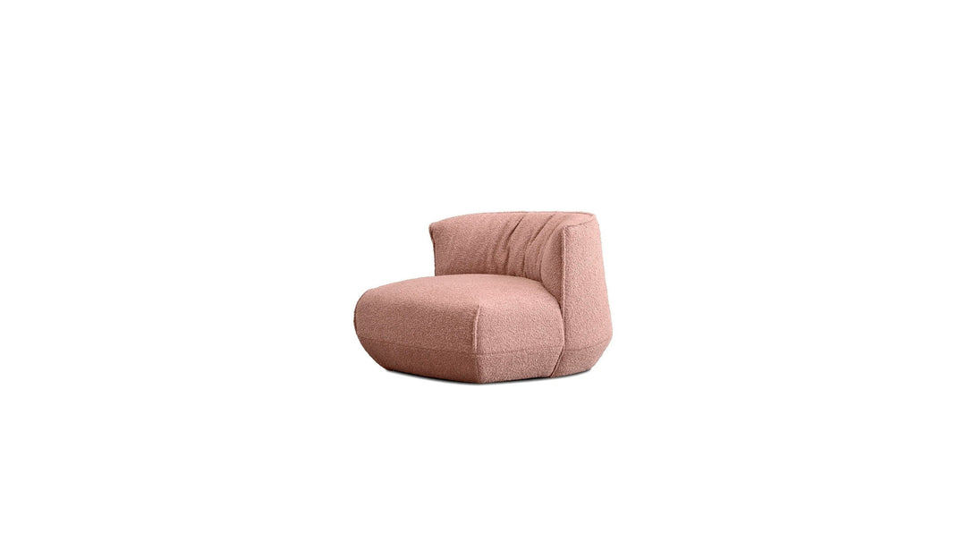 KITSUI Lounge Chair in Coral