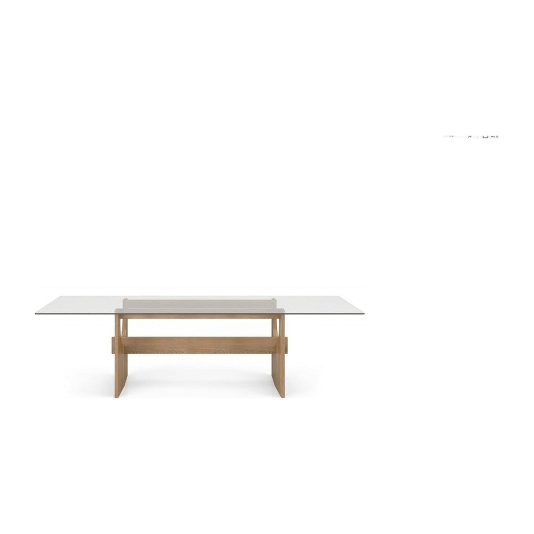 Kobe Glass Dining Table Huppe