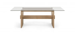 Kobe Glass Dining Table Huppe