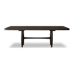 Koko Extendable Rectangular Dining Table by Modus in Minx — product view on a white background
