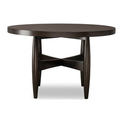 Koko Round Dining Table by Modus in Minx — product view on a white background