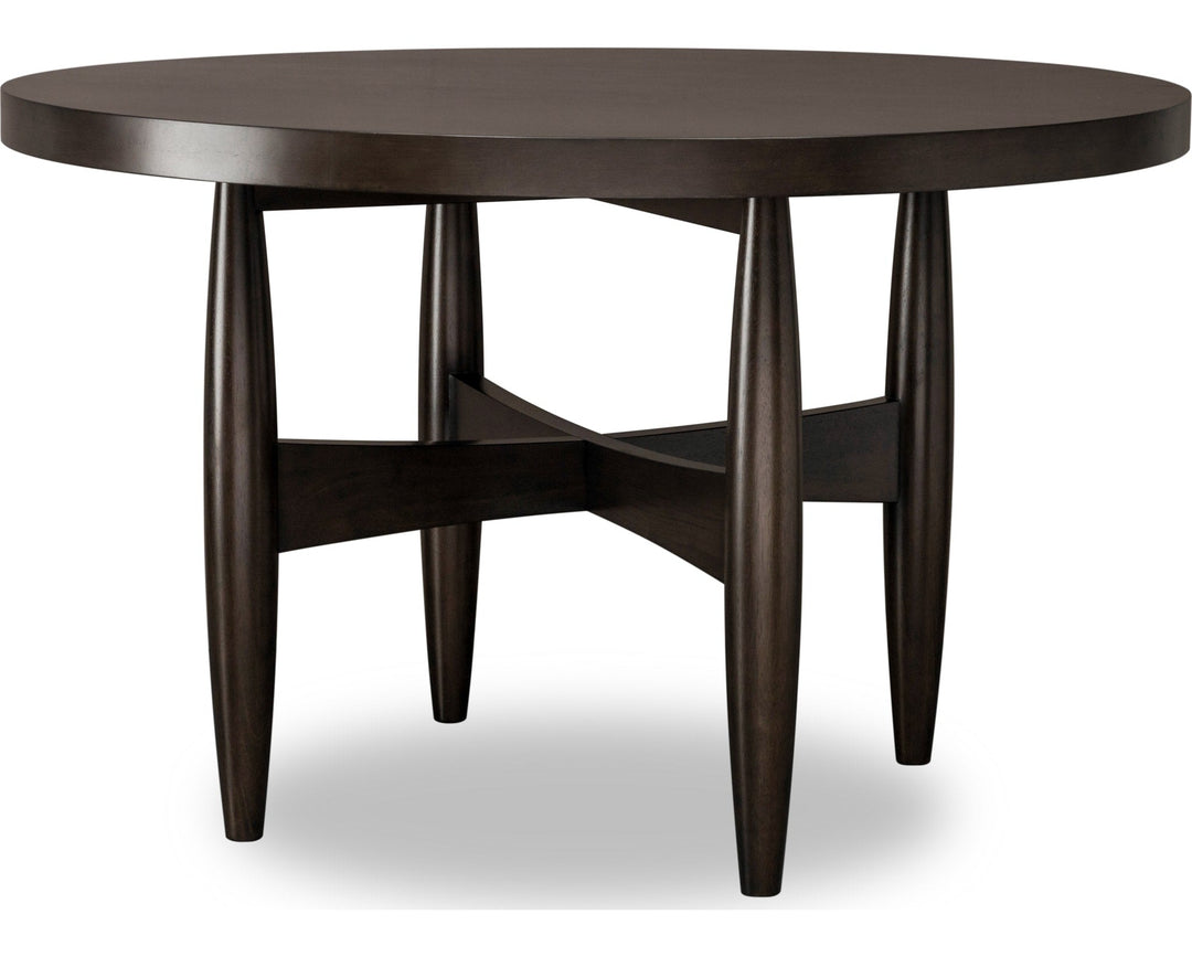 Koko Round Dining Table in Minx — product view on a white background