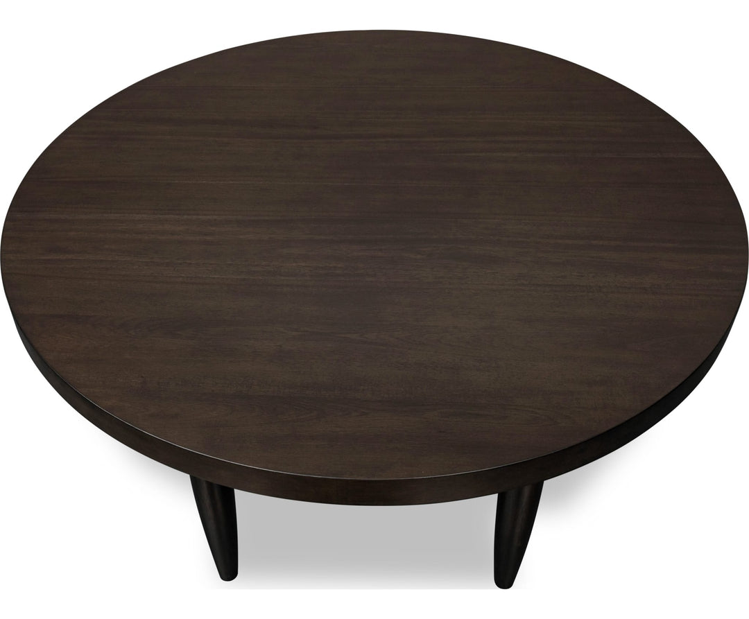 Koko Round Dining Table in Minx — product view on a white background
