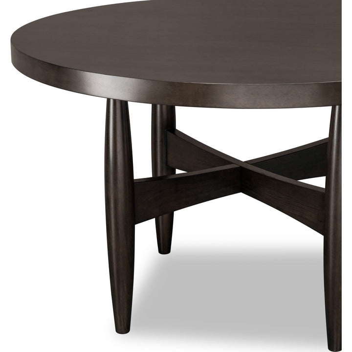 Koko Round Dining Table in Minx — product view on a white background