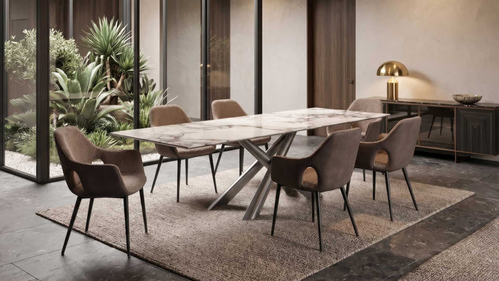 Korus Extension Dining Table by Naos