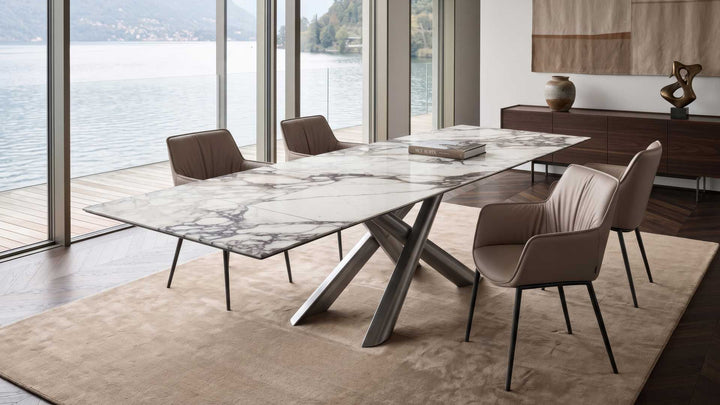Korus Extension Dining Table by Naos
