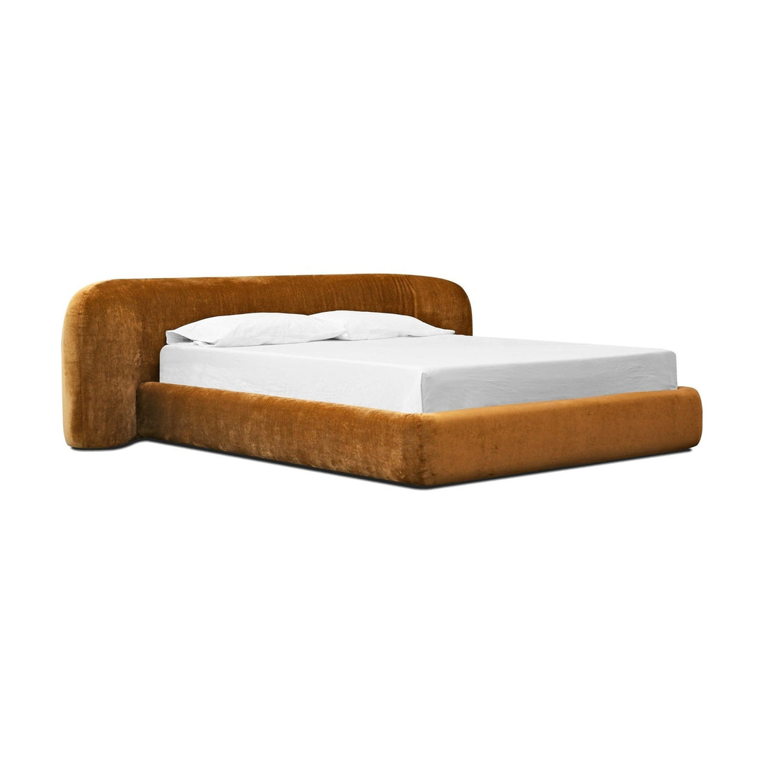 KURV Bed in Roasted Pumpkin Mobital