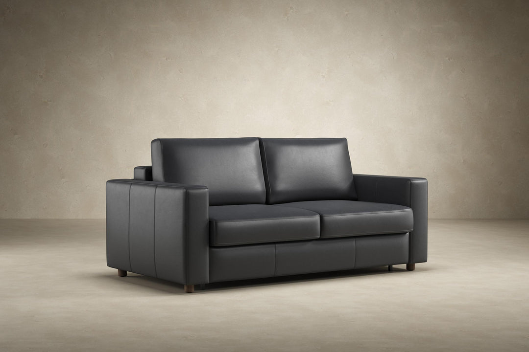 Neah Leather Queen Sleeper Sofa by Innovation Living, studio view (1)