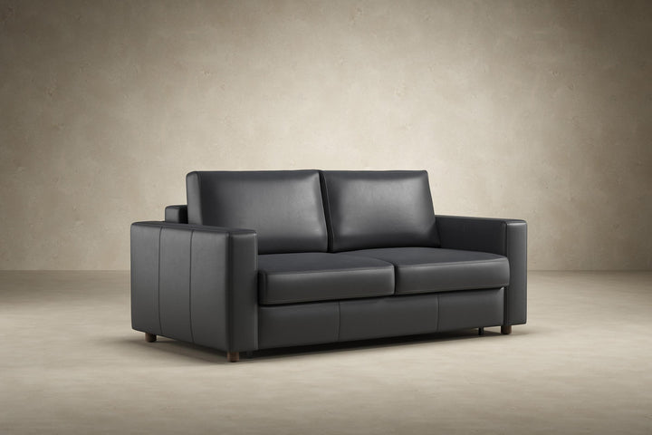 Neah Leather Queen Sleeper Sofa by Innovation Living, studio view (1)