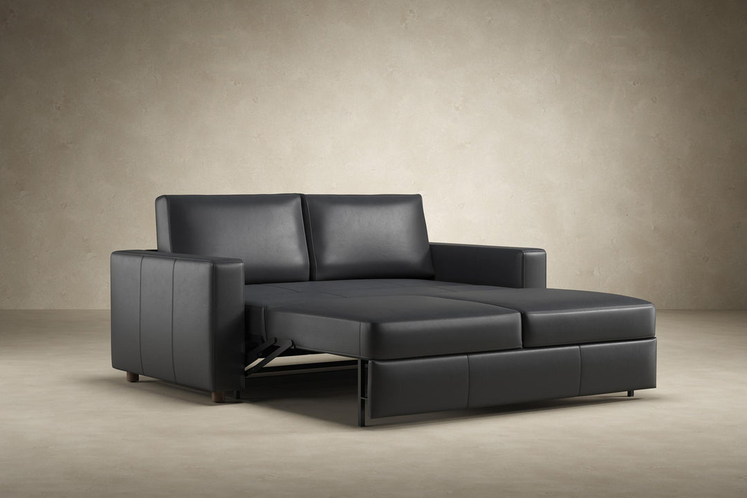Neah Leather Queen Sleeper Sofa by Innovation Living, studio view (3)