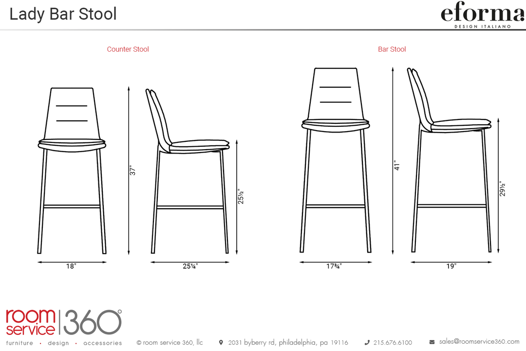 Lady Bar Stool