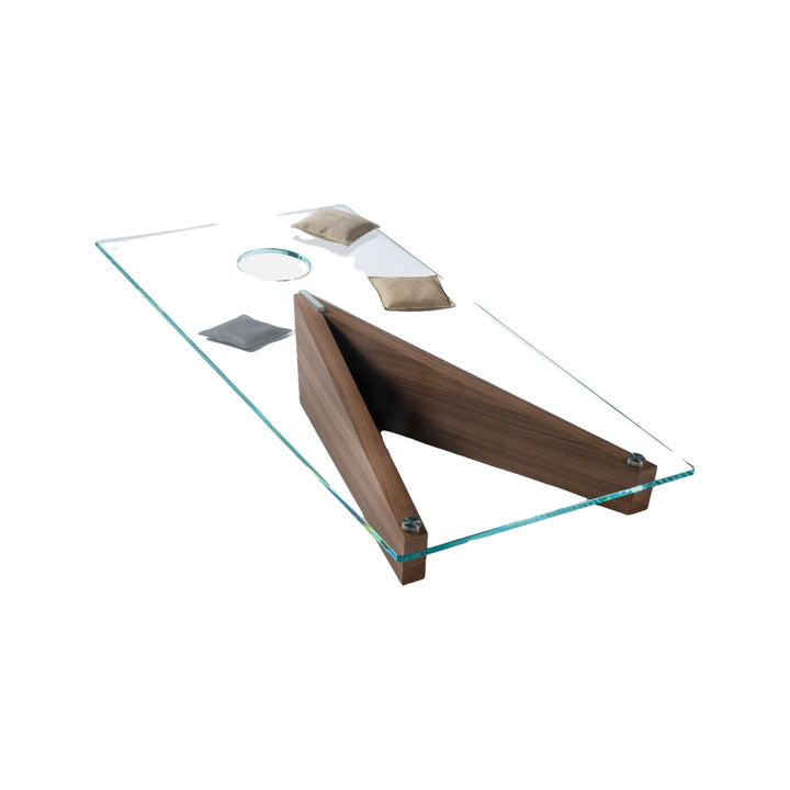 Lancio Wood Cornhole Game by Impatia