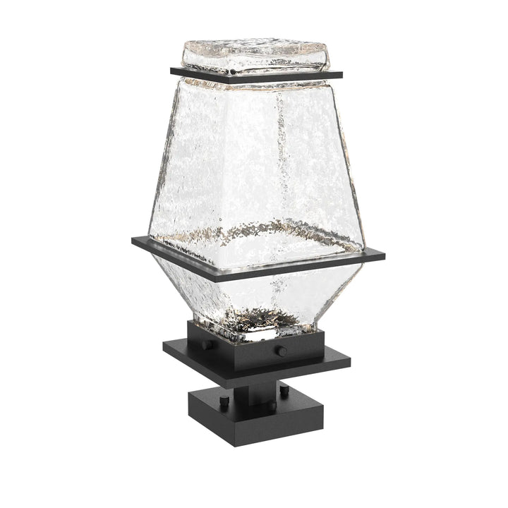Landmark Outdoor Pier Mount by Hammerton Studio in Textured Black