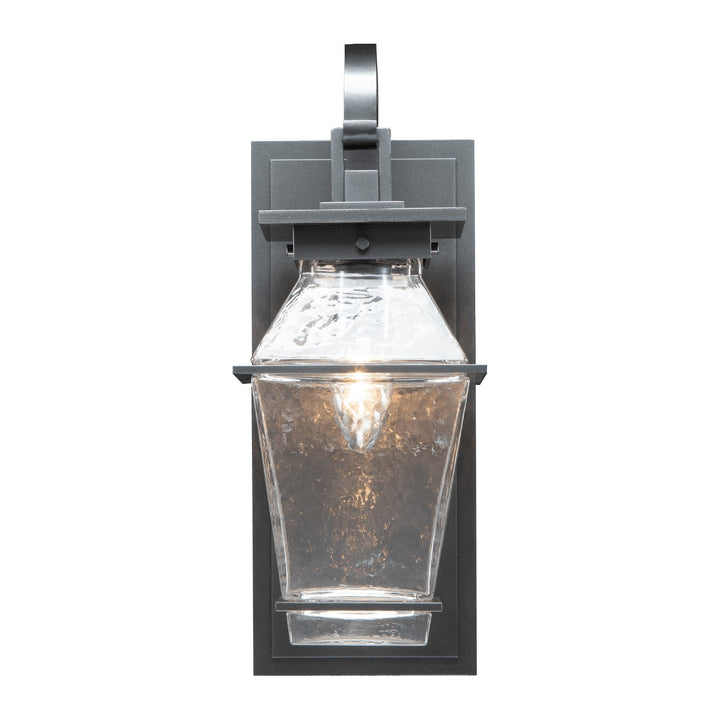 Landmark Outdoor Shepherd’s Hook Sconce by Hammerton Studio in a styled interior