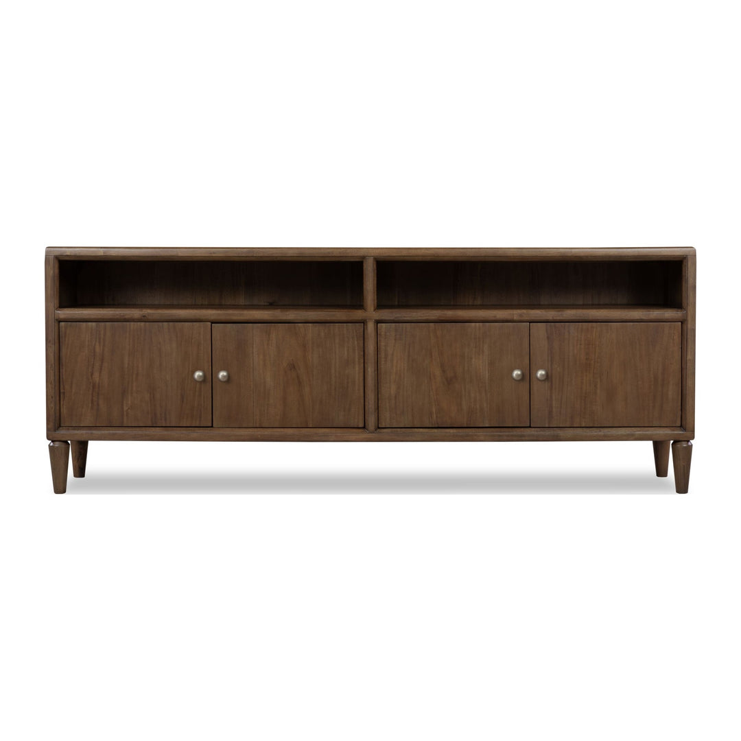 Langley 84" Entertainment Console by Modus in Autumn Forest — product view on a white background