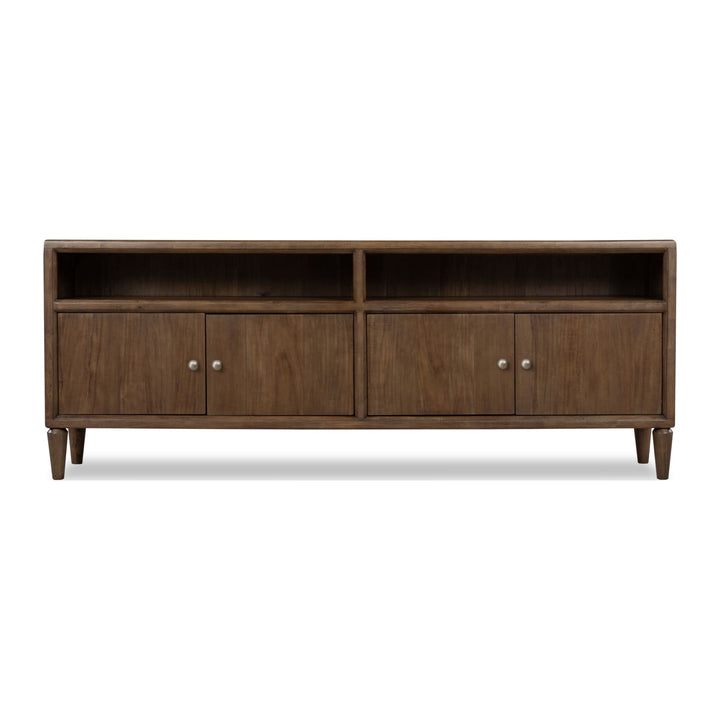 Langley 84" Entertainment Console by Modus in Autumn Forest — product view on a white background