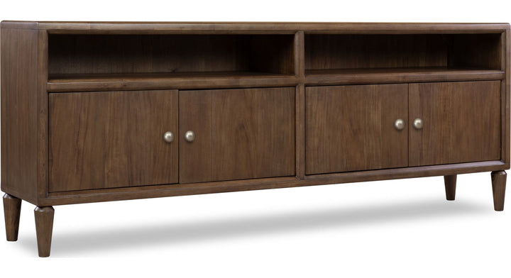 Langley 84" Entertainment Console in Autumn Forest — product view on a white background